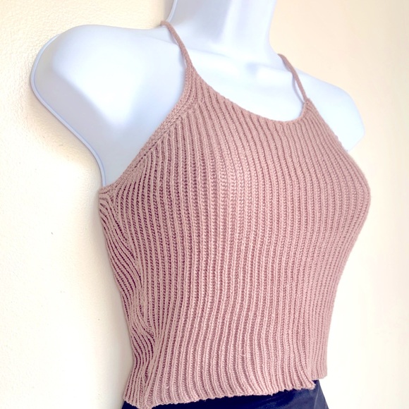 Knit Racerback Tank Top - Picture 4 of 5
